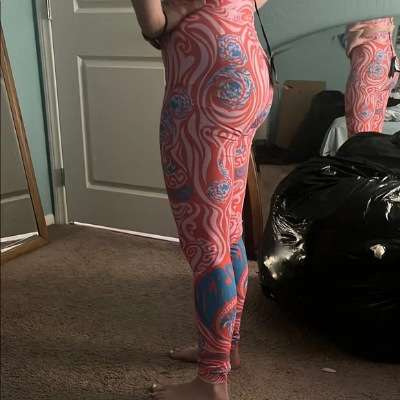 Vibrant Patterned Leggings